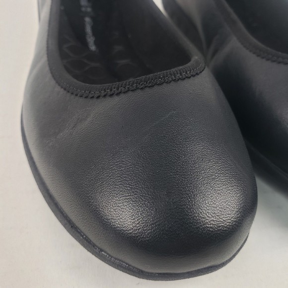 Timberland BRADSTREET ULTRA Ballerina Ballet Black Leather Flats Size 5.5 - Picture 9 of 16